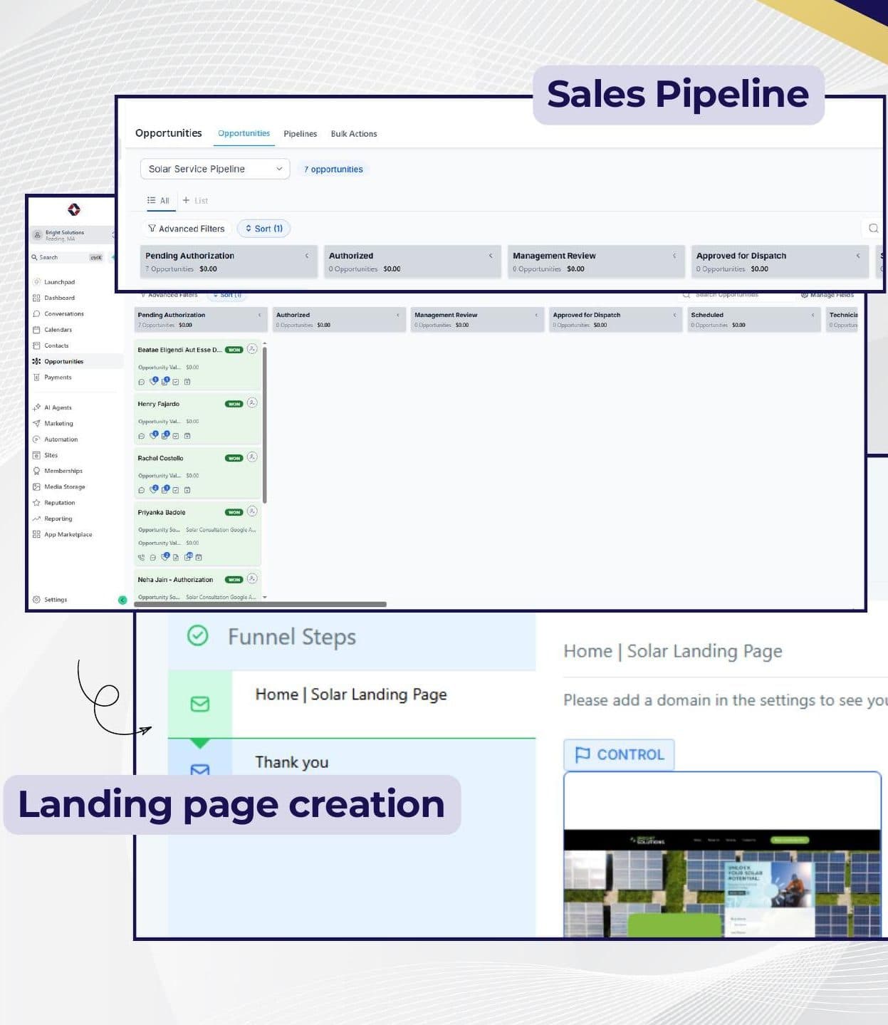 Sales Funnels & Landing Pages