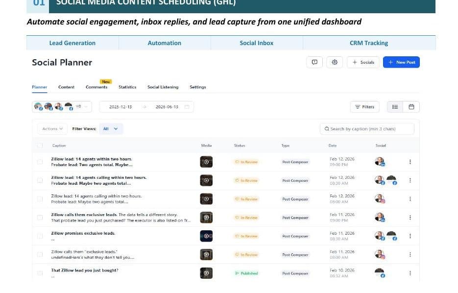 Social Media Auto-Scheduling